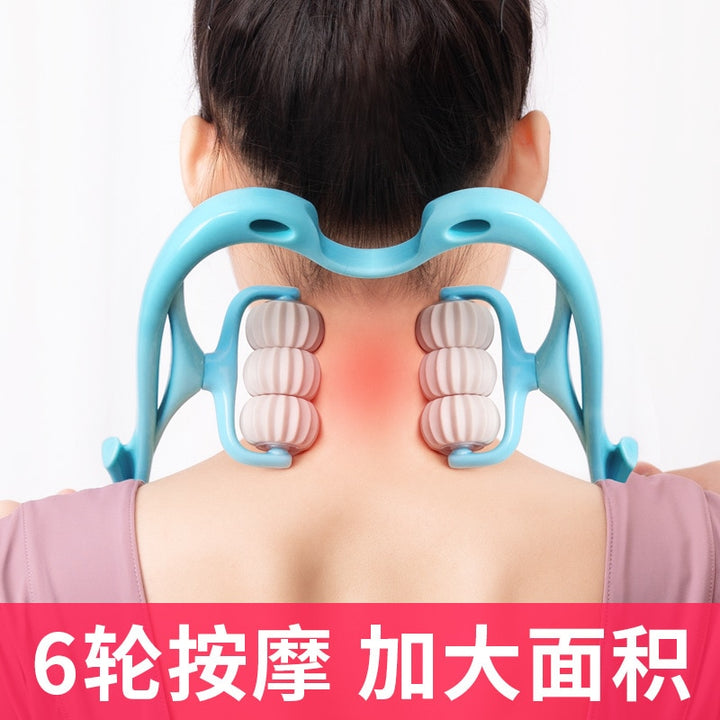 6-Wheel Neck Massager