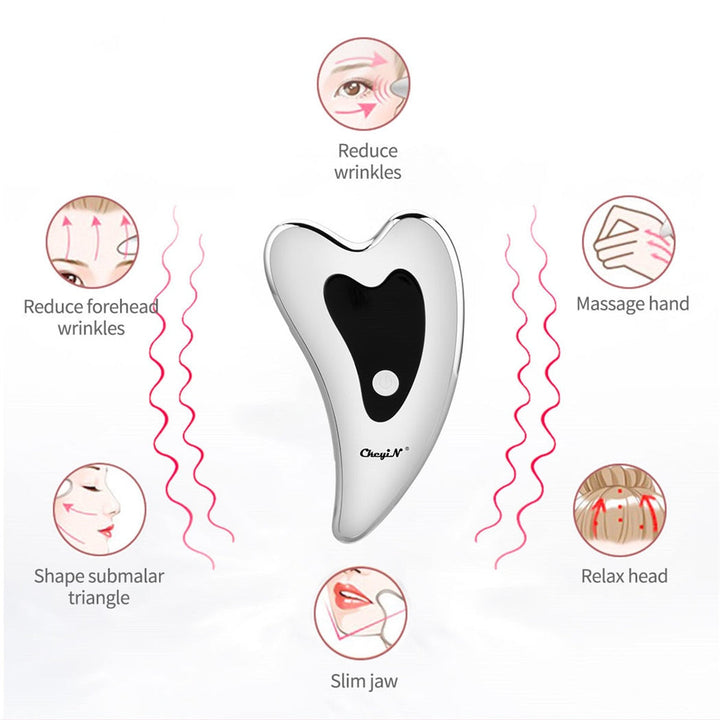 LED Light Vibration Face Lifting Tool