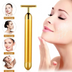 Energy 24K Gold T Beauty Bar Facial Roller Massager