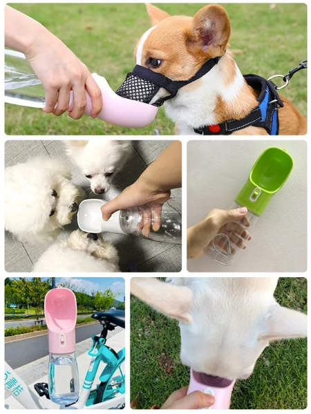 Pet Dog Water Bottle Feeder