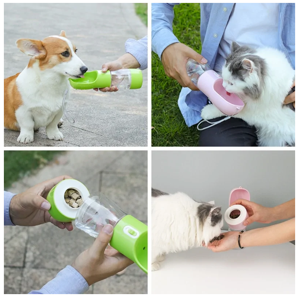 Pet Dog Water Bottle Feeder