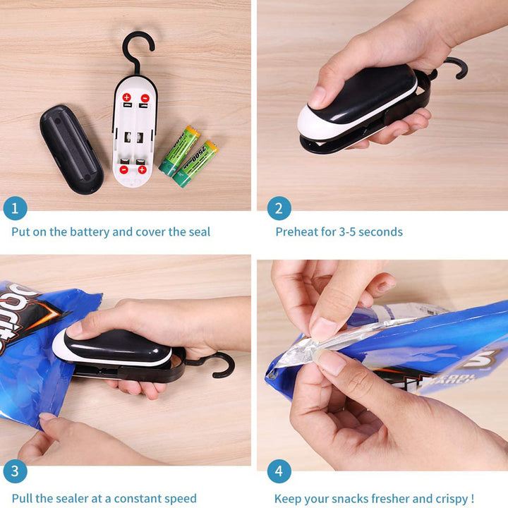 Portable Mini Bag Sealer Food Vacuum